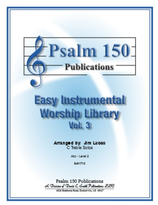 Easy Instrumental Worship Library Vol 3C Treble Solos