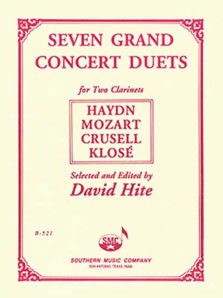 Seven (7) Grand Concert Duets
