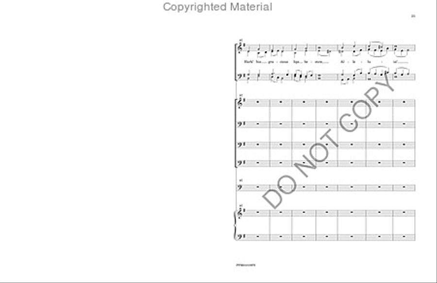 Hail the Day That Sees Him Rise - Full Score image number null