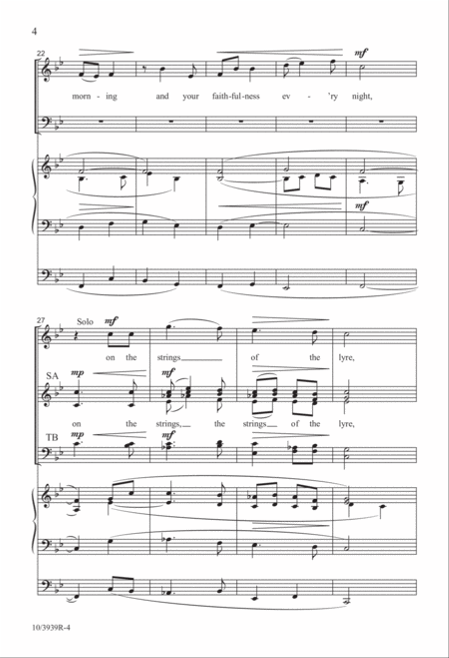 It is Good to Give Thanks Divisi scores gallery preview page 4
