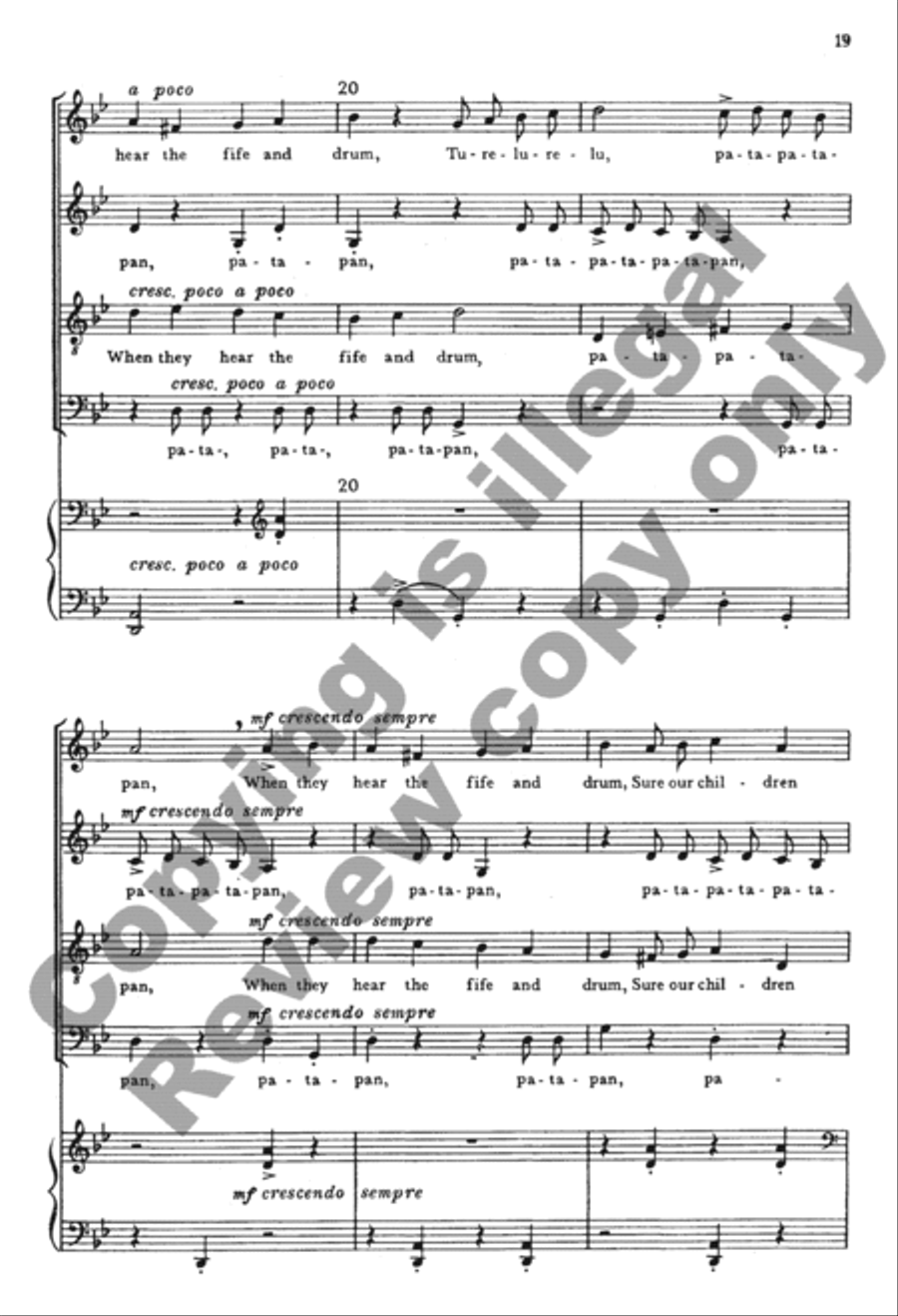 The Seven Joys of Christmas (Choral Score) 4-Part scores gallery preview page 39