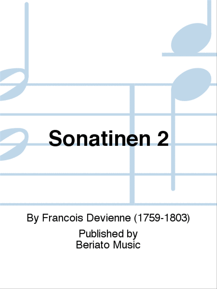 Sonatinen 2 Flute Duet scores gallery preview page 1