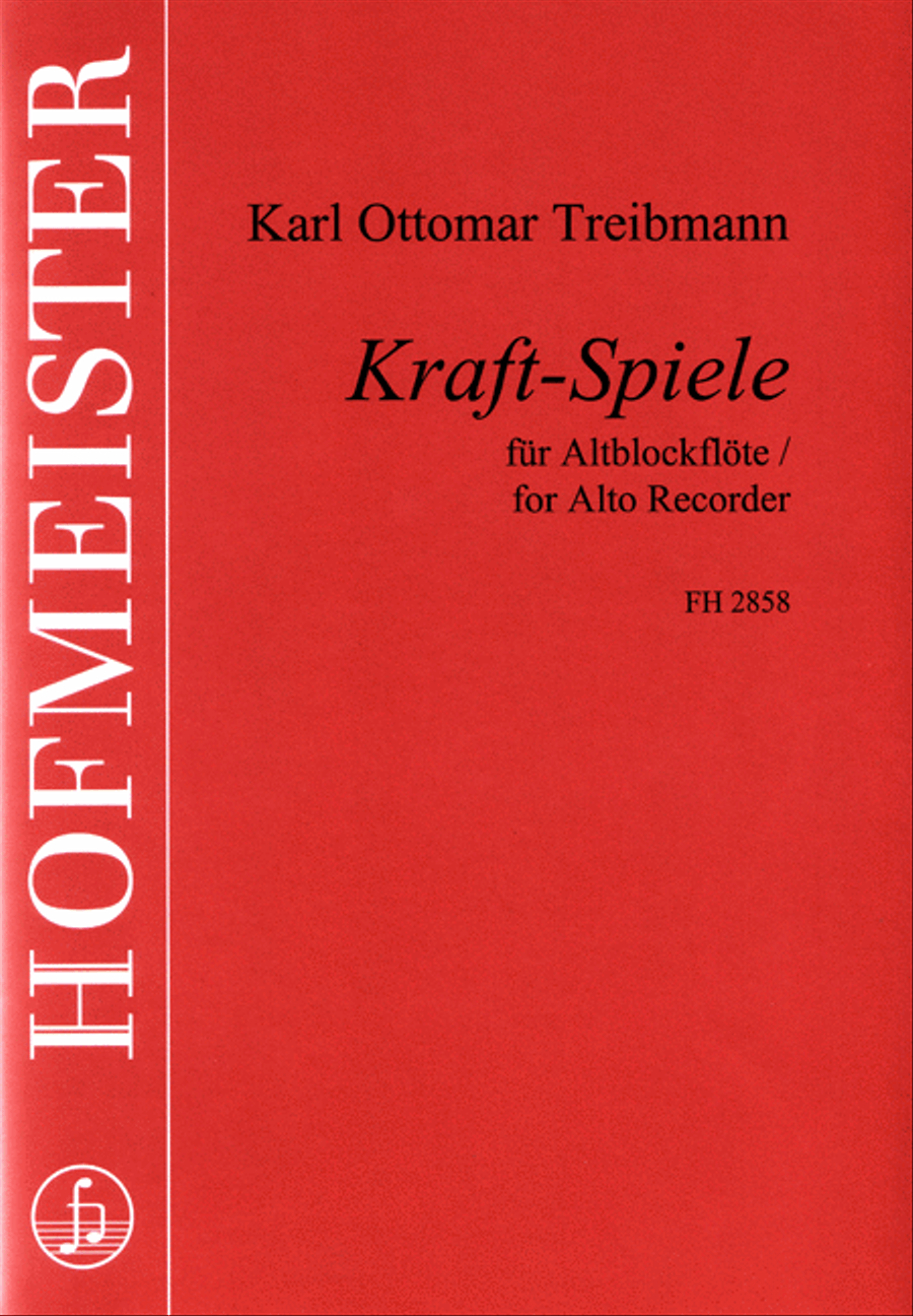 Kraftspiele Alto Recorder scores gallery preview page 1