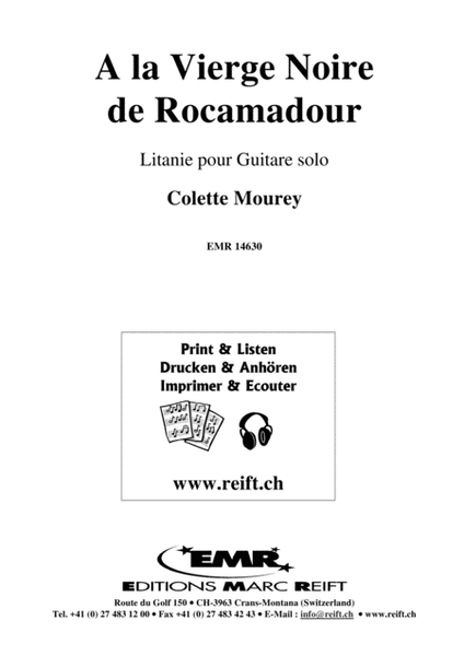 A la Vierge Noire de Rocamadour image number null