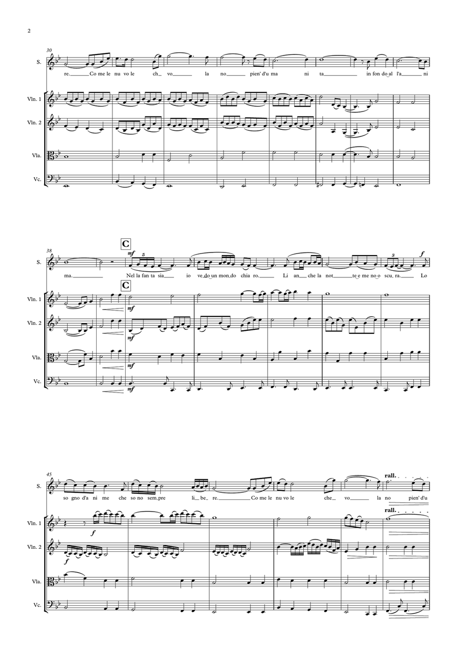 Nella Fantasia String Quartet scores gallery preview page 2