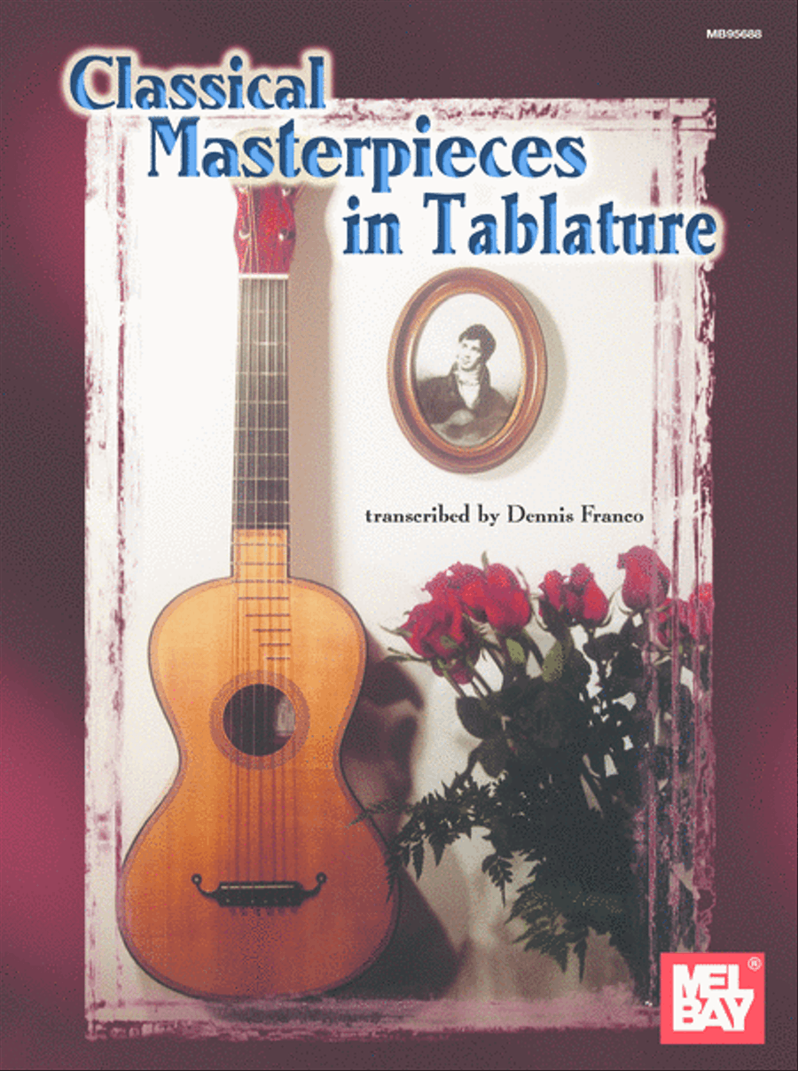 Classical Masterpieces in Tablature Acoustic Guitar scores gallery preview page 1