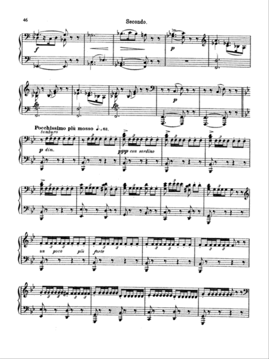 Rimsky-Korsakov: Scheherazade (Suite Symphonique, Op. 35) Piano Duet scores gallery preview page 5