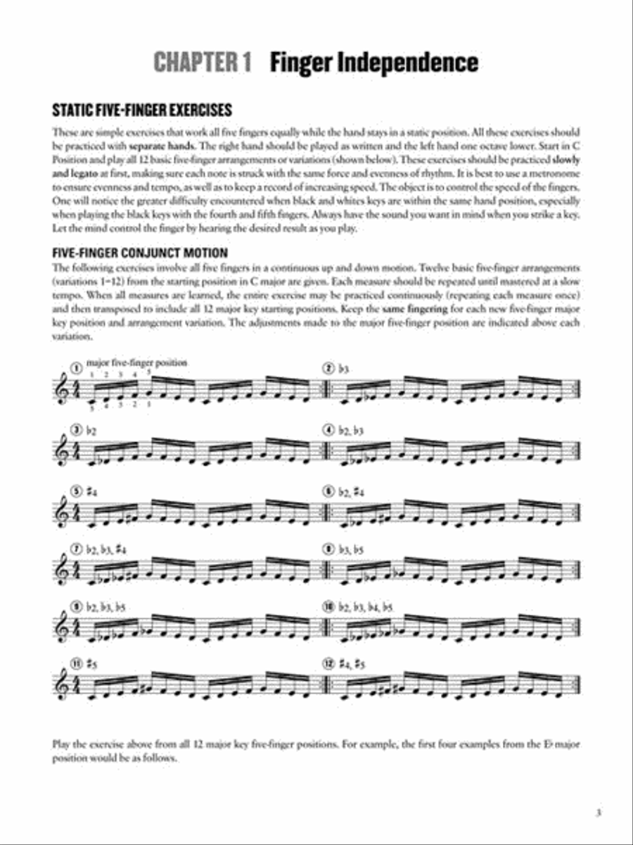 Jazz Piano Technique Piano Method scores gallery preview page 4