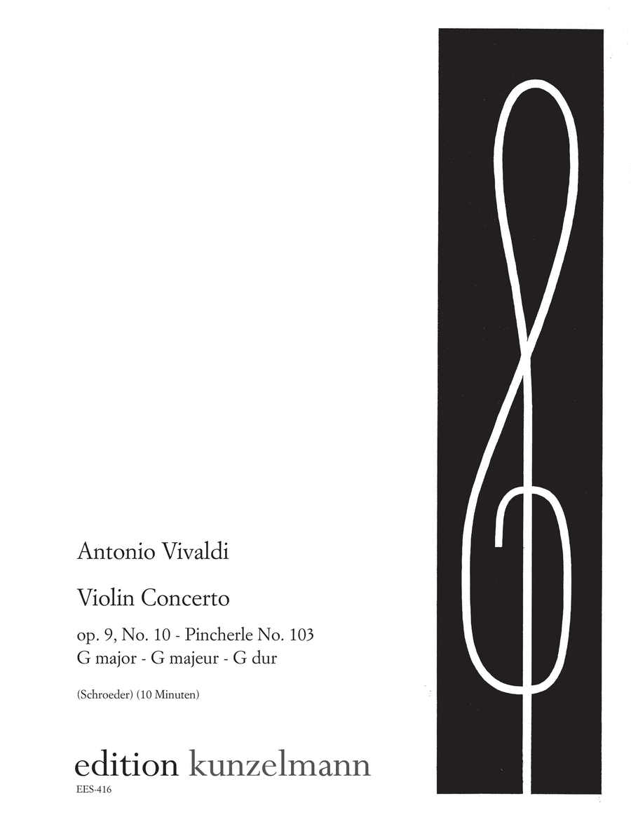 Concerto for violin Violin Solo scores gallery preview page 1