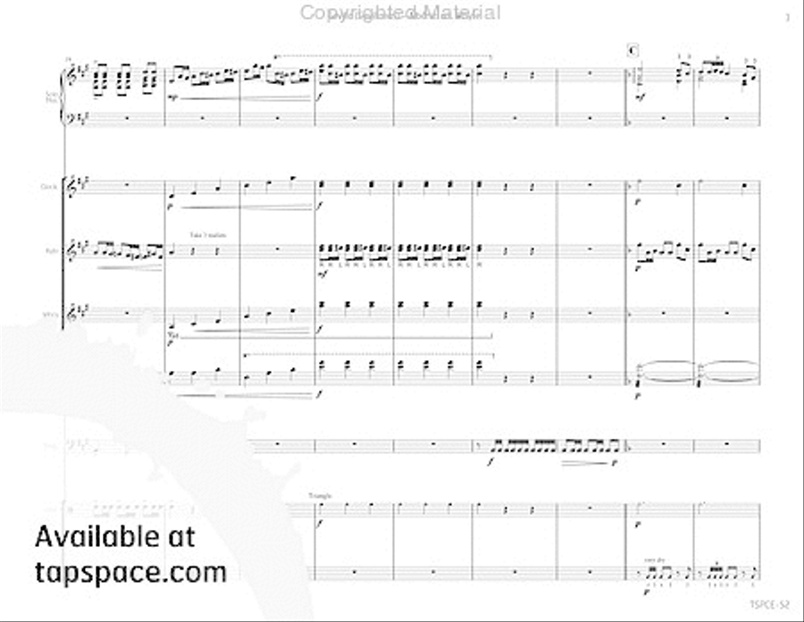 Sevilla (Sevillanas) Sevilla (Sevillanas) Percussion Ensemble scores gallery preview page 8