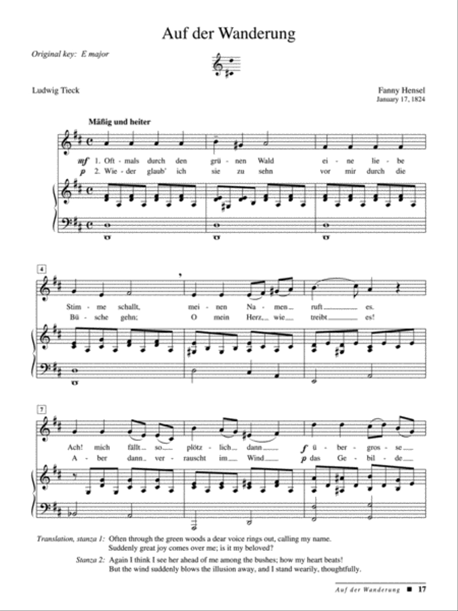 Fanny Mendelssohn Hensel