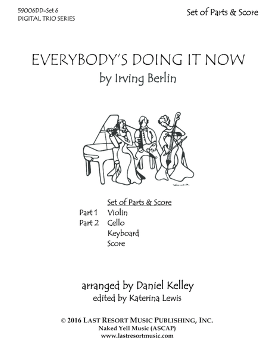 Everybody's Doing it Now for Piano Trio Piano Trio scores gallery preview page 2