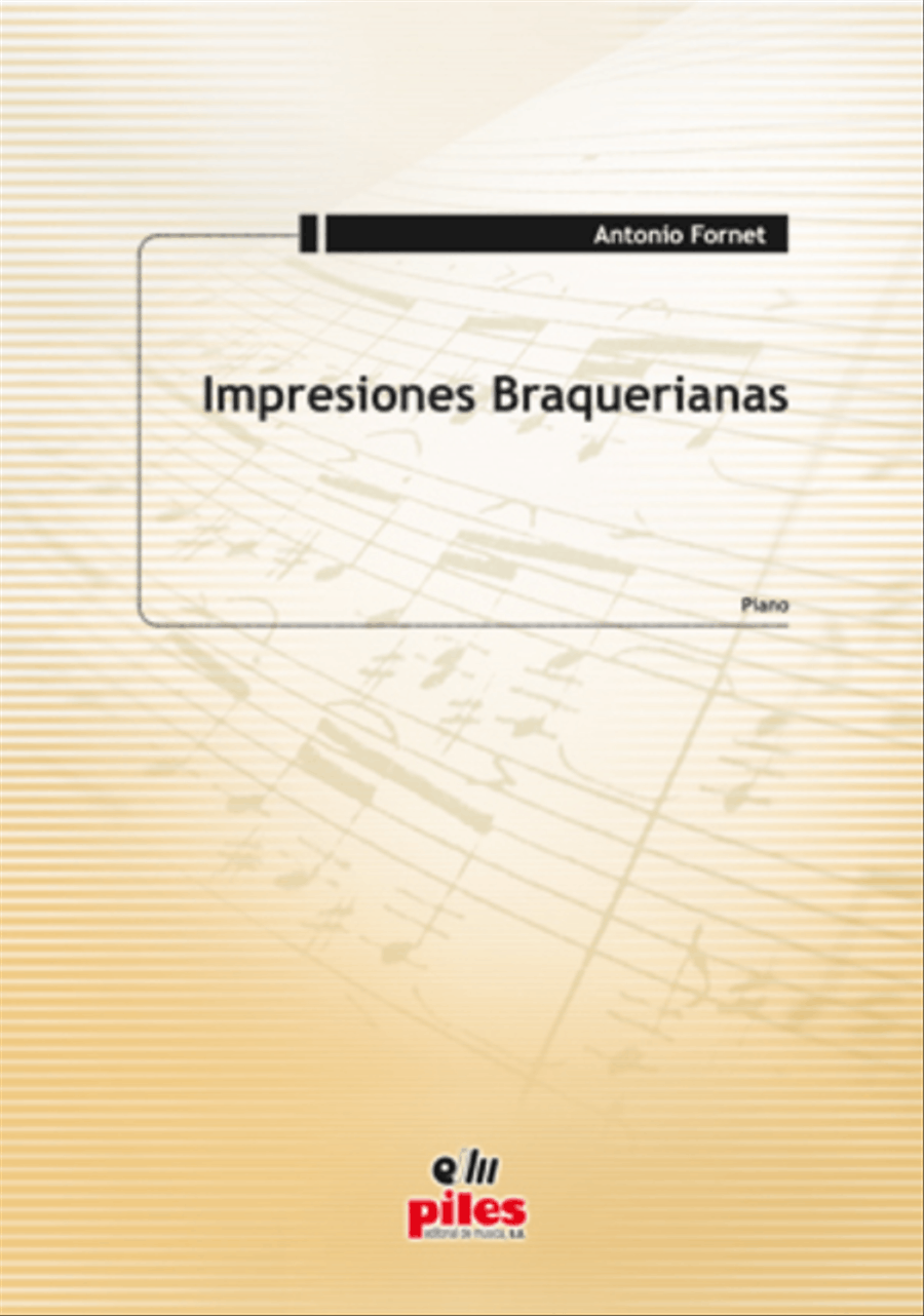Impresiones Braquerianas Impresiones Braquerianas Piano Solo scores gallery preview page 1