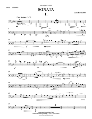Sonata for Bass Trombone and Piano