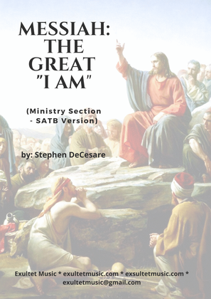 Book cover for Messiah: The Great "I Am" (Ministry Section) (SATB version)