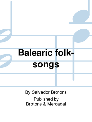 Balearic folk-songs