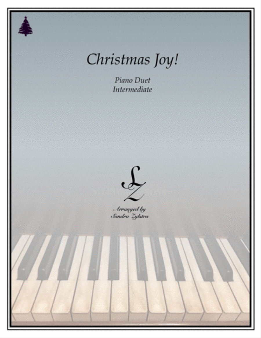Christmas Joy! (1 piano, 4 hand duet) 1 Piano, 4-Hands scores gallery preview page 1