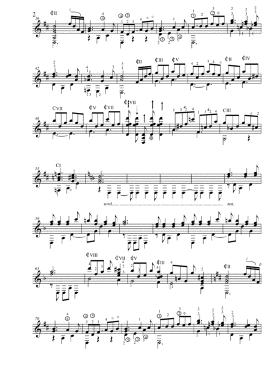 El Coquena Acoustic Guitar scores gallery preview page 2
