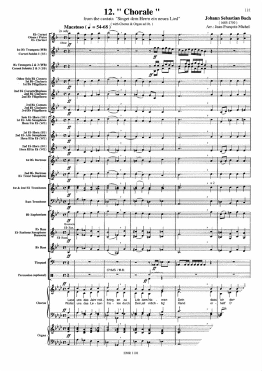 Musica Sacra Concert Band scores gallery preview page 14
