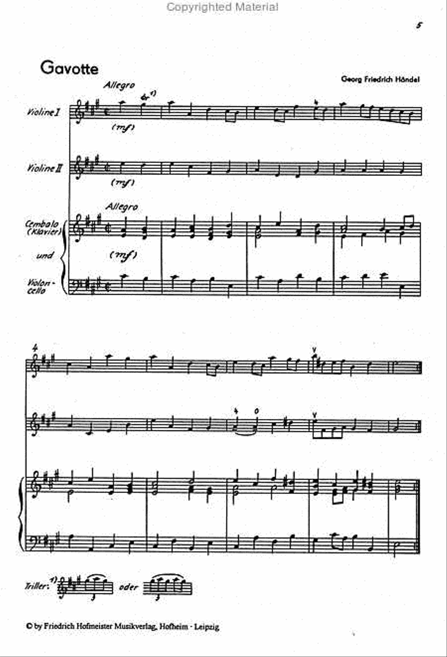 Saitenweise Klassik Piano Trio scores gallery preview page 2
