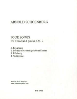 Four Songs, Op.2