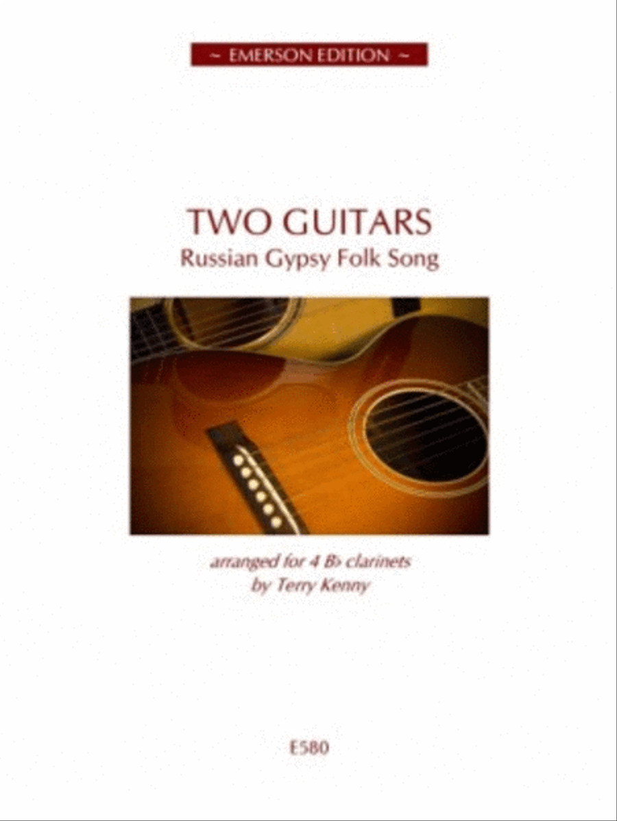 Two Guitars B-Flat Clarinet scores gallery preview page 1