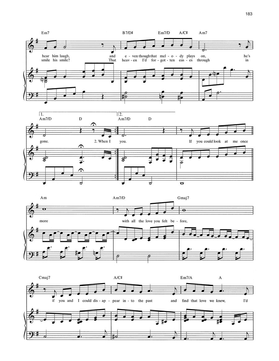 When I Look At You (from The Scarlet Pimpernel) Voice scores gallery preview page 2