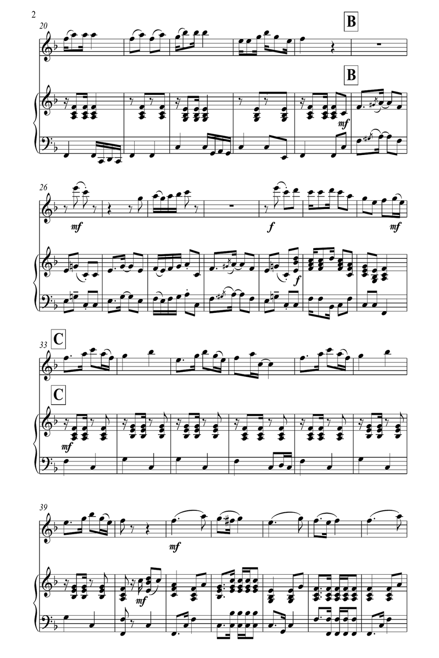 Samba Lele Flute Solo scores gallery preview page 3