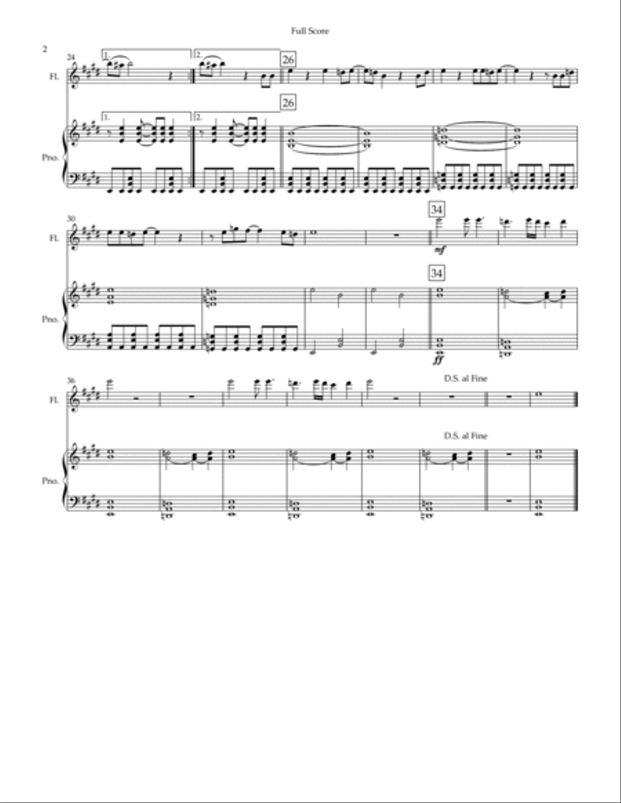 Born To Be Wild Flute Solo scores gallery preview page 2