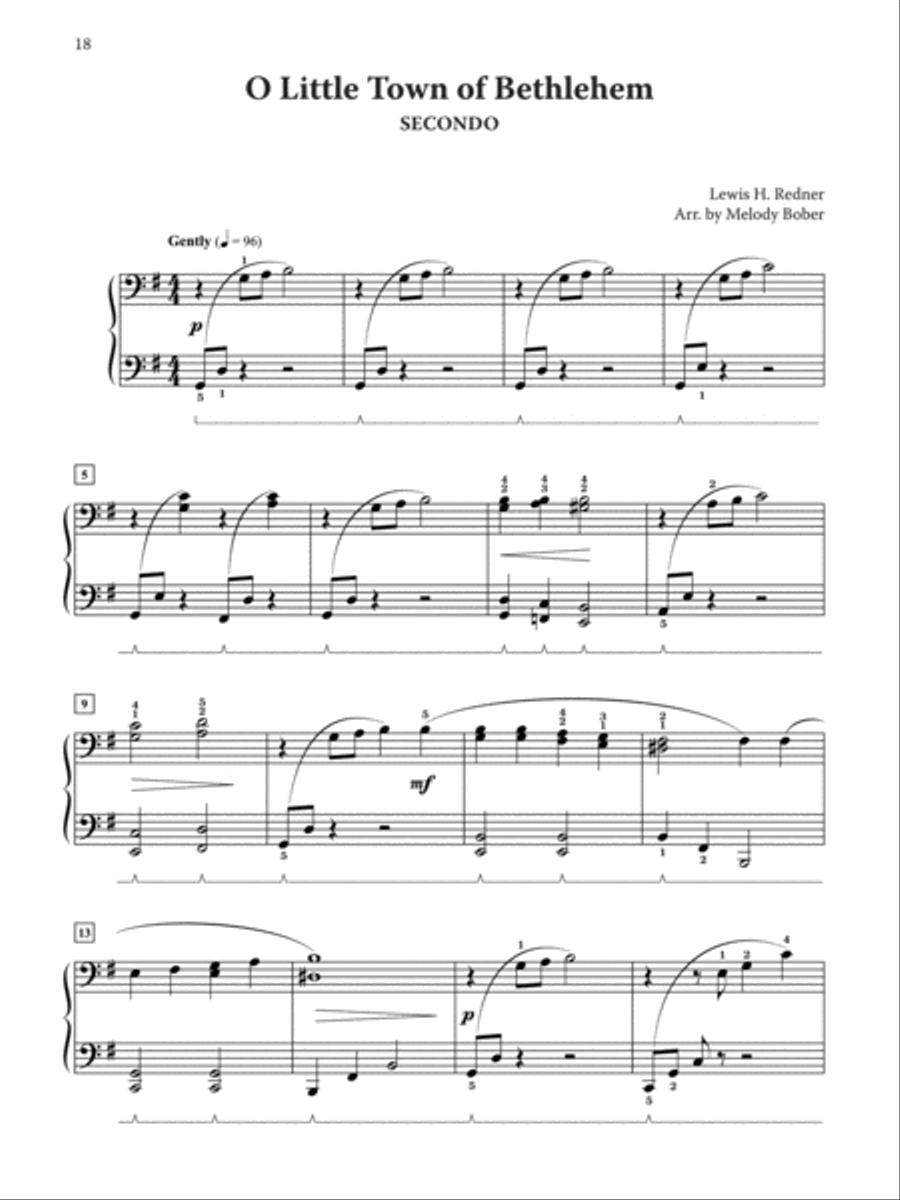 Christmas Memories for Two, Book 2 Small Ensemble scores gallery preview page 2