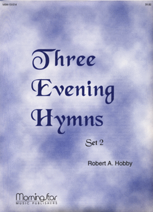 Book cover for Three Evening Hymns, Set 2
