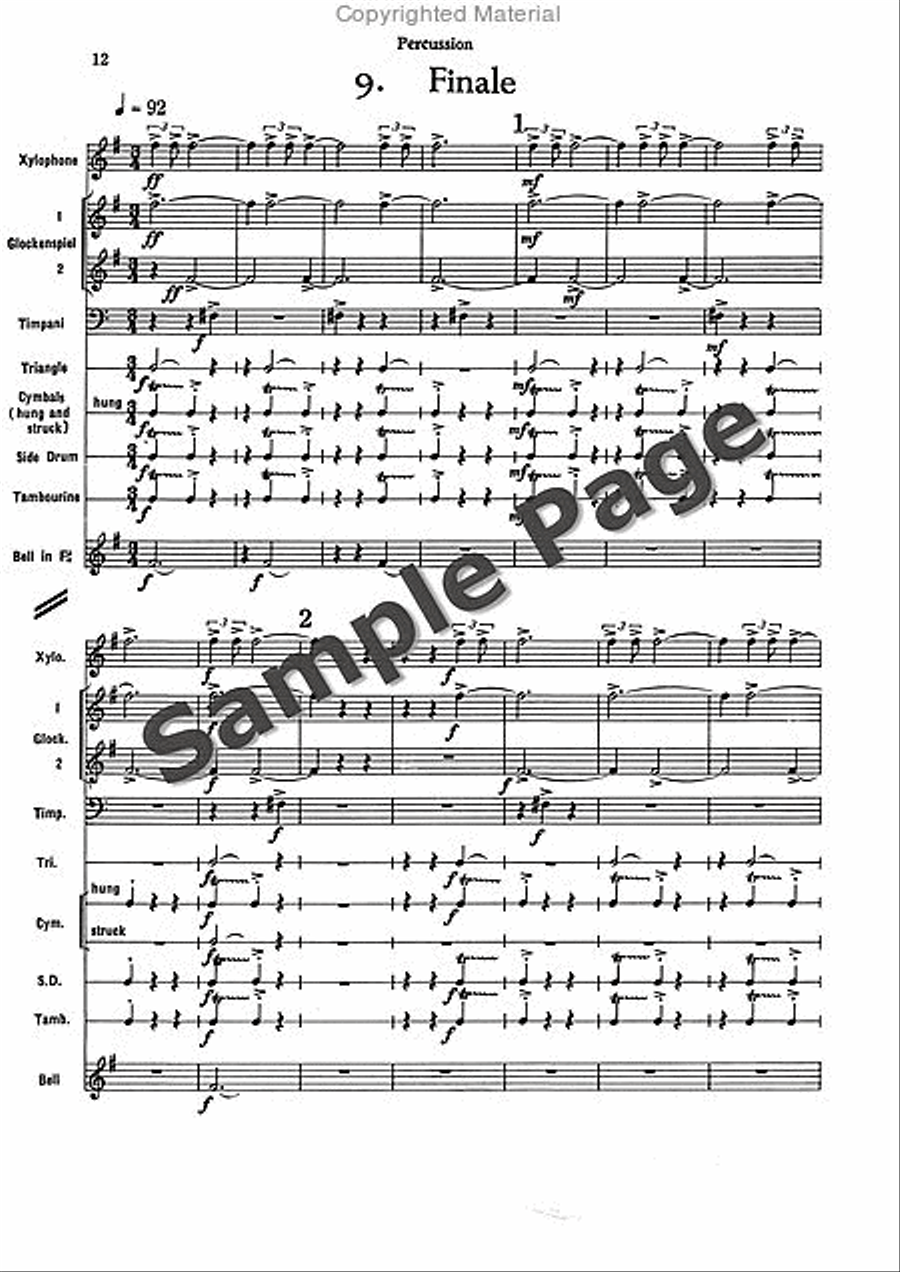 Virtutes Virtutes Percussion scores gallery preview page 13