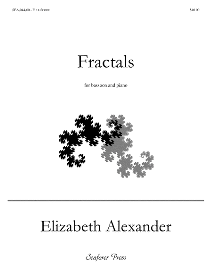 Fractals Bassoon scores gallery preview page 1