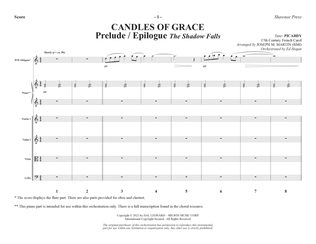 Book cover for Candles Of Grace (A Service for Tenebrae) - Full Score