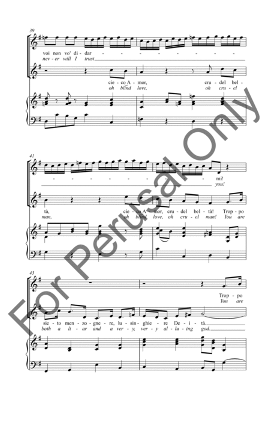 No, Di Voi Non Vo'Fidarmi SA scores gallery preview page 8