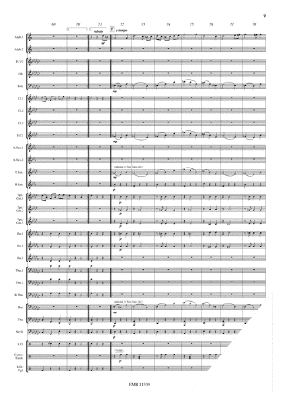 Jozsef in Form Concert Band scores gallery preview page 10