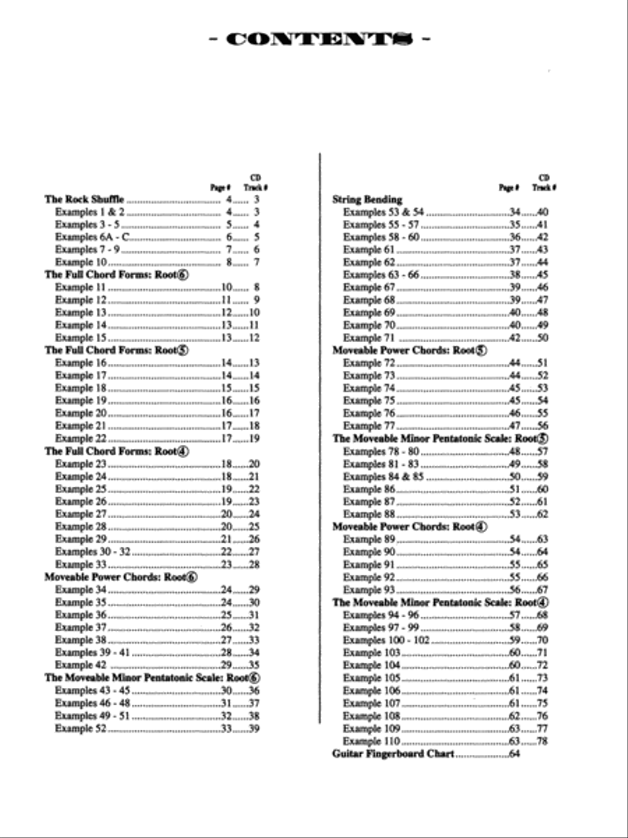 21st Century Guitar Rock Shop 2 Guitar Tablature scores gallery preview page 4