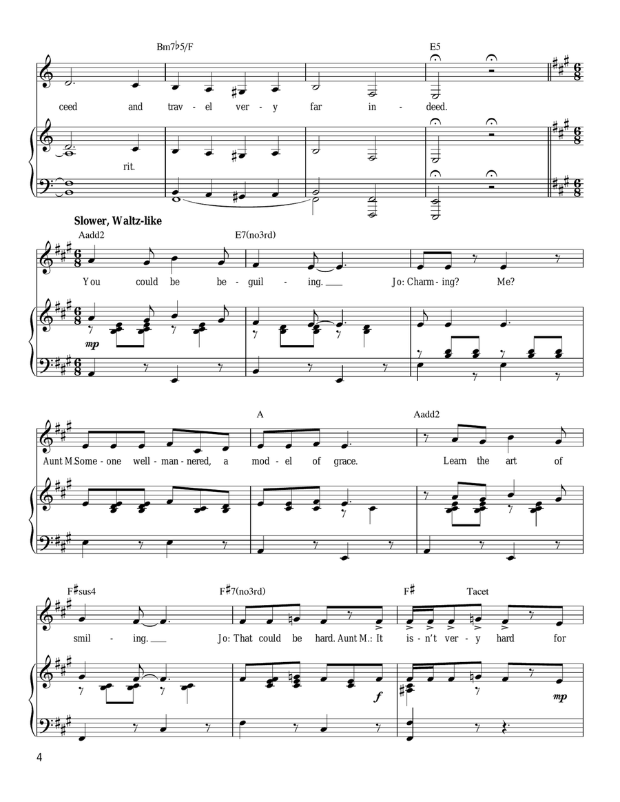 Could You Piano, Vocal, Guitar scores gallery preview page 4