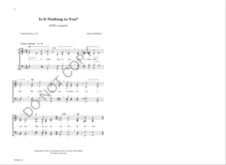 A Collection of Short Introits 4-Part scores gallery preview page 5