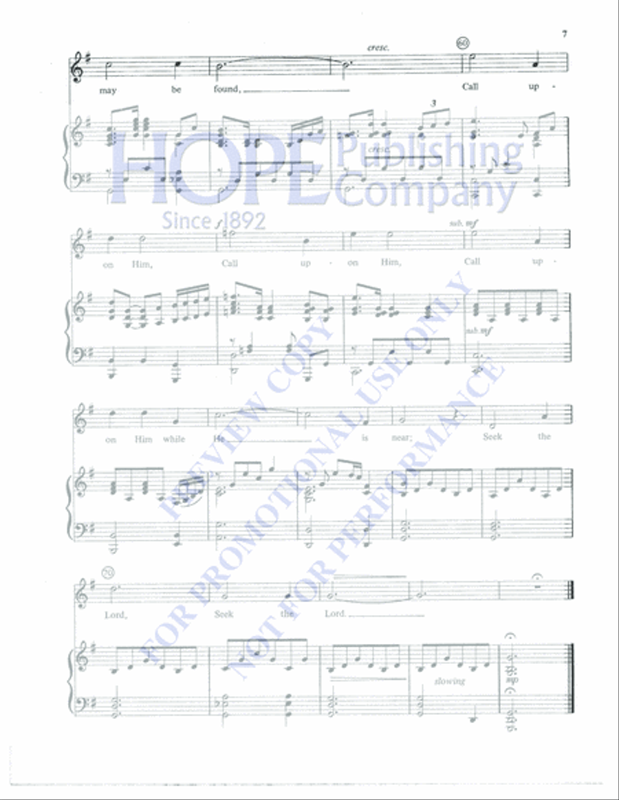 Come with a Singing Heart Voice Solo scores gallery preview page 11