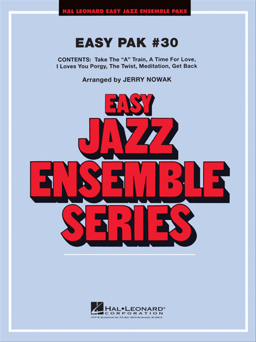 Easy Jazz Ensemble Pak #30 Jazz Ensemble scores gallery preview page 1