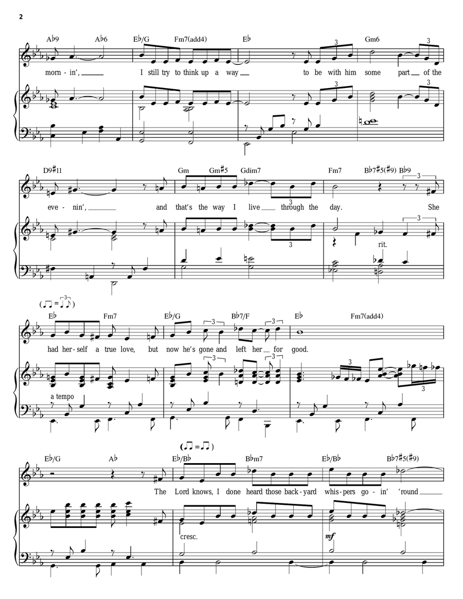 I Had Myself A True Love I Had Myself A True Love Piano, Vocal, Guitar scores gallery preview page 2