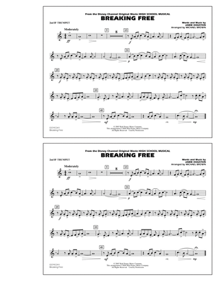 Breaking Free (from High School Musical) - 2nd Bb Trumpet