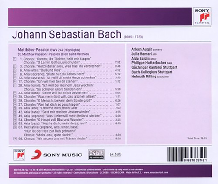 Bach: Matthaeus-Passion (Highlights)