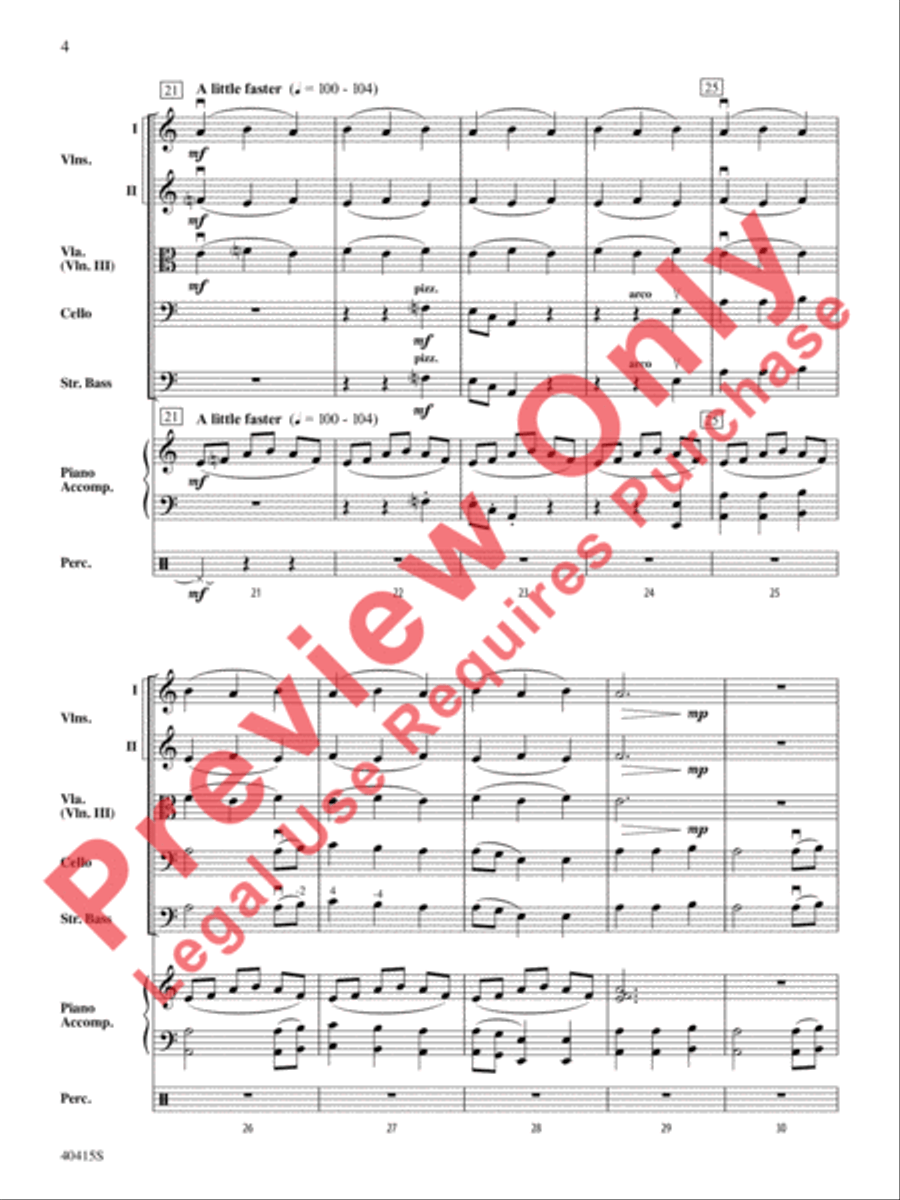 Ghost Ship Ghost Ship String Orchestra scores gallery preview page 5