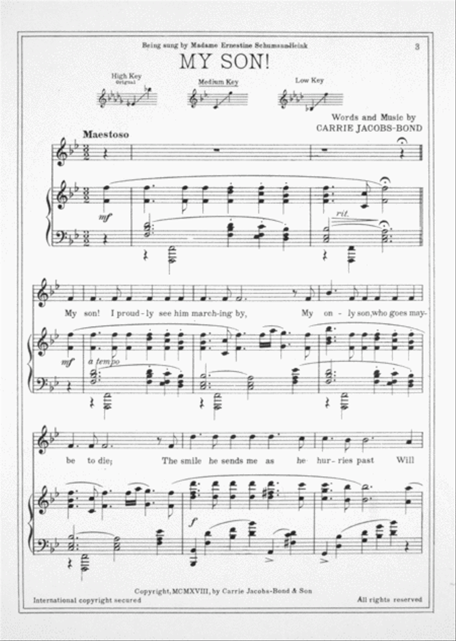 My Son Voice scores gallery preview page 2