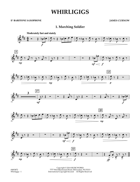 Whirligigs - Eb Baritone Saxophone