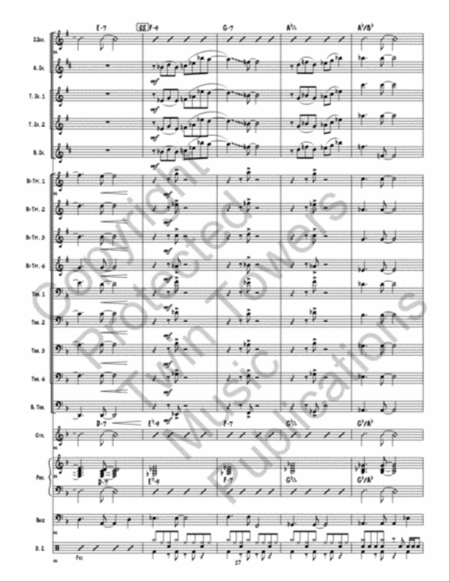Sunset Key Sunset Key Jazz Ensemble scores gallery preview page 18