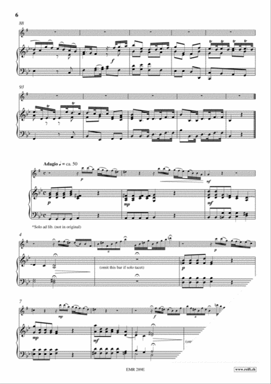 Concerto No. 6 Alto Saxophone scores gallery preview page 7