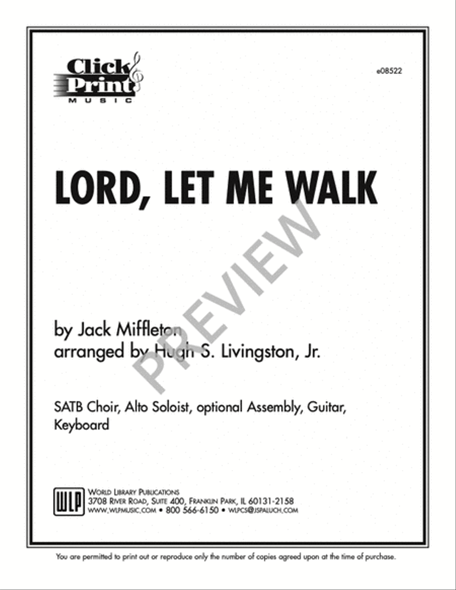 Lord Let Me Walk-Miffleton